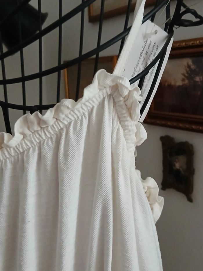 Robe Maxi longue taille élastique fines bretelles - photo numéro 3