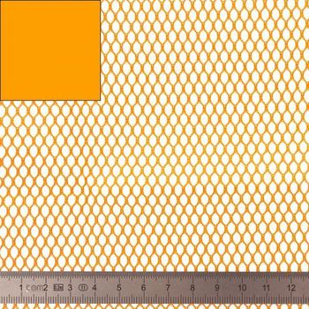 tissu mesh orange