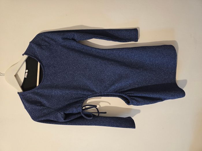 Robe Bleu Scintillante - photo numéro 3