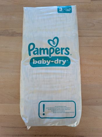 Pampers Baby-Dry Taille 3 - 6-10 kg 50 couches