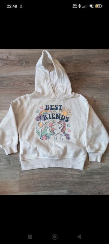 Pull à capuche 