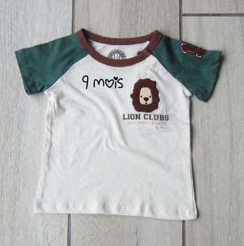 Tee shirt 9 mois