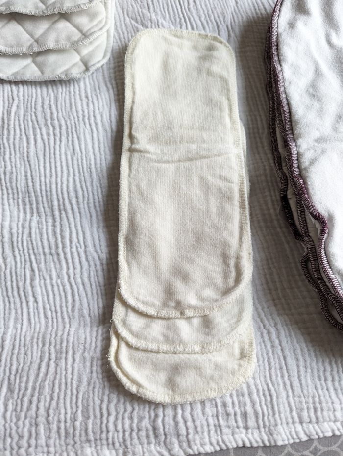 🧺 Lot de 42 inserts / absorbants pour couches lavables – Hamac, Petit Pea, Geffen, Milovia, ... - photo numéro 3