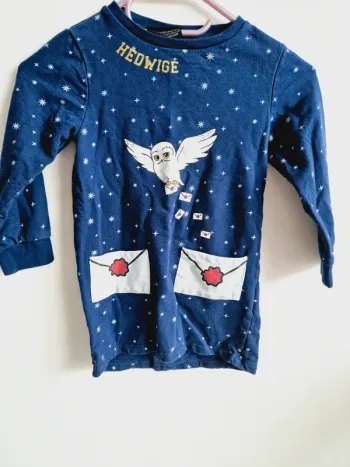 Robe Harry Potter hedwige 5 ans