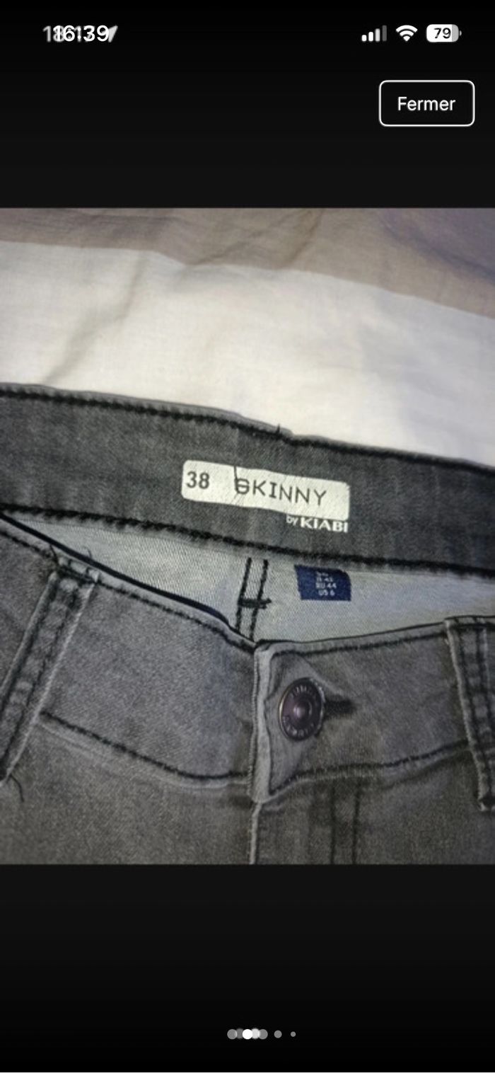 Lot jeans skinny - photo numéro 2