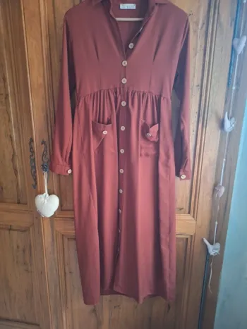 Robe terracota Por La Cara