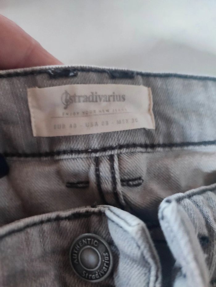 Jean stradivarius gris - photo numéro 4