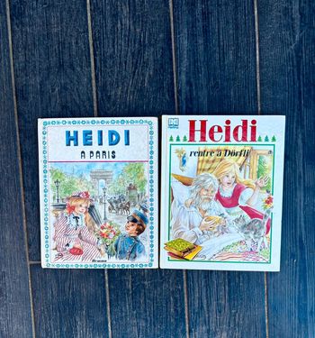 Lot Livres Heidi Vintage pour Enfants / Possibilité de prendre à l’unité
