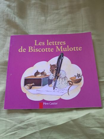 Livre les lettres de biscotte mulotte