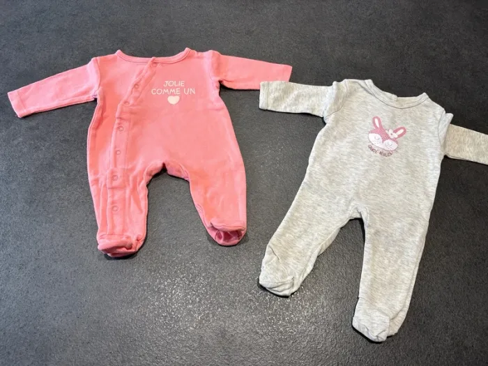 Lot pyjamas coton