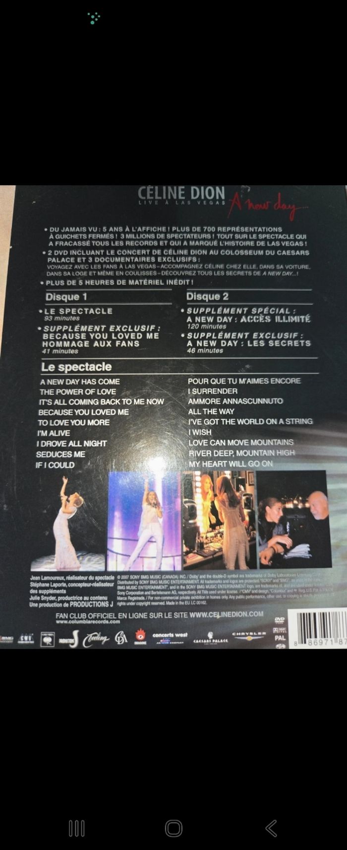 Coffret Céline Dion - photo numéro 3