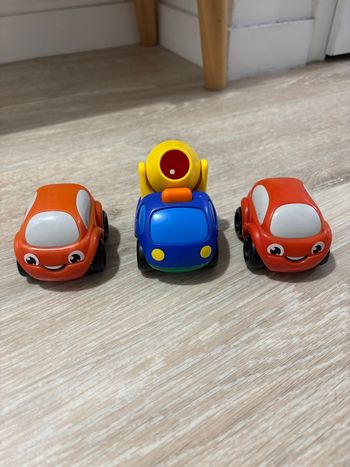 Lot 3 voitures Smoby