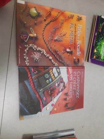 Lot livres création manuelles