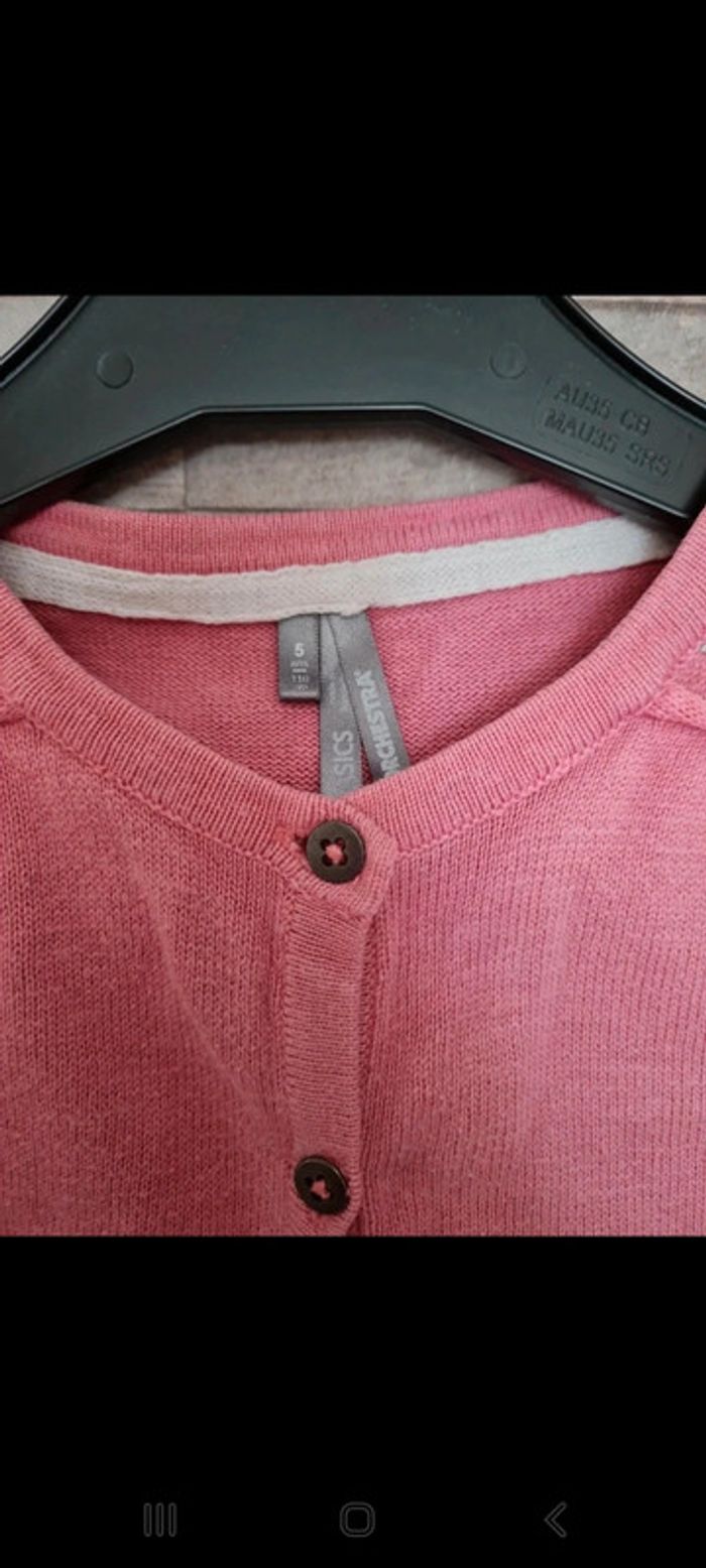 Gilet rose - photo numéro 2