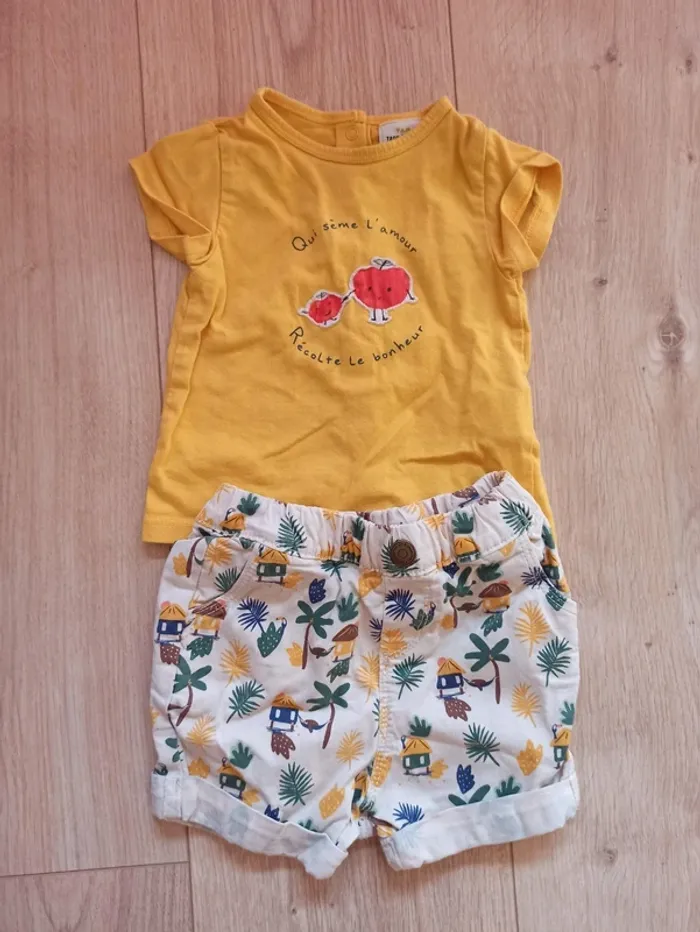 Ensemble short t-shirt
