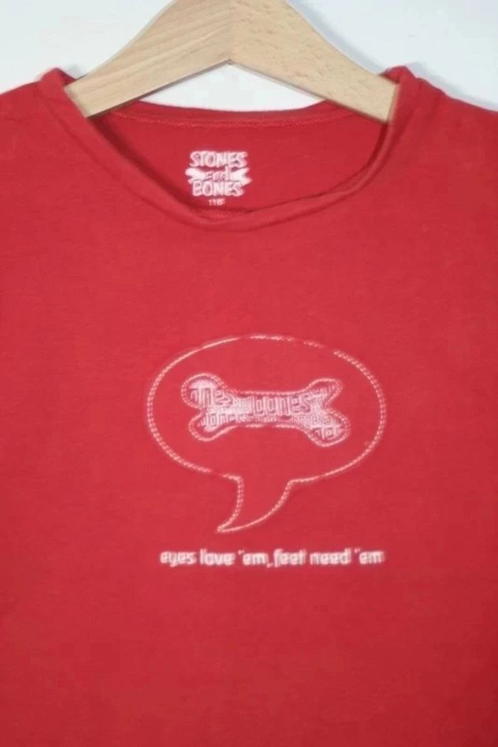 T-shirt Femme Morgan Rouge - Taille S, En Viscose, Neuf Avec étiquette (valeur 30€)