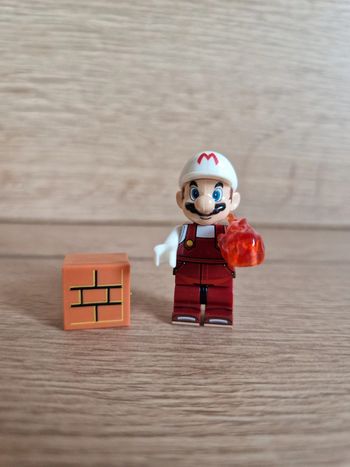 Figurine type lego Mario / Super Mario