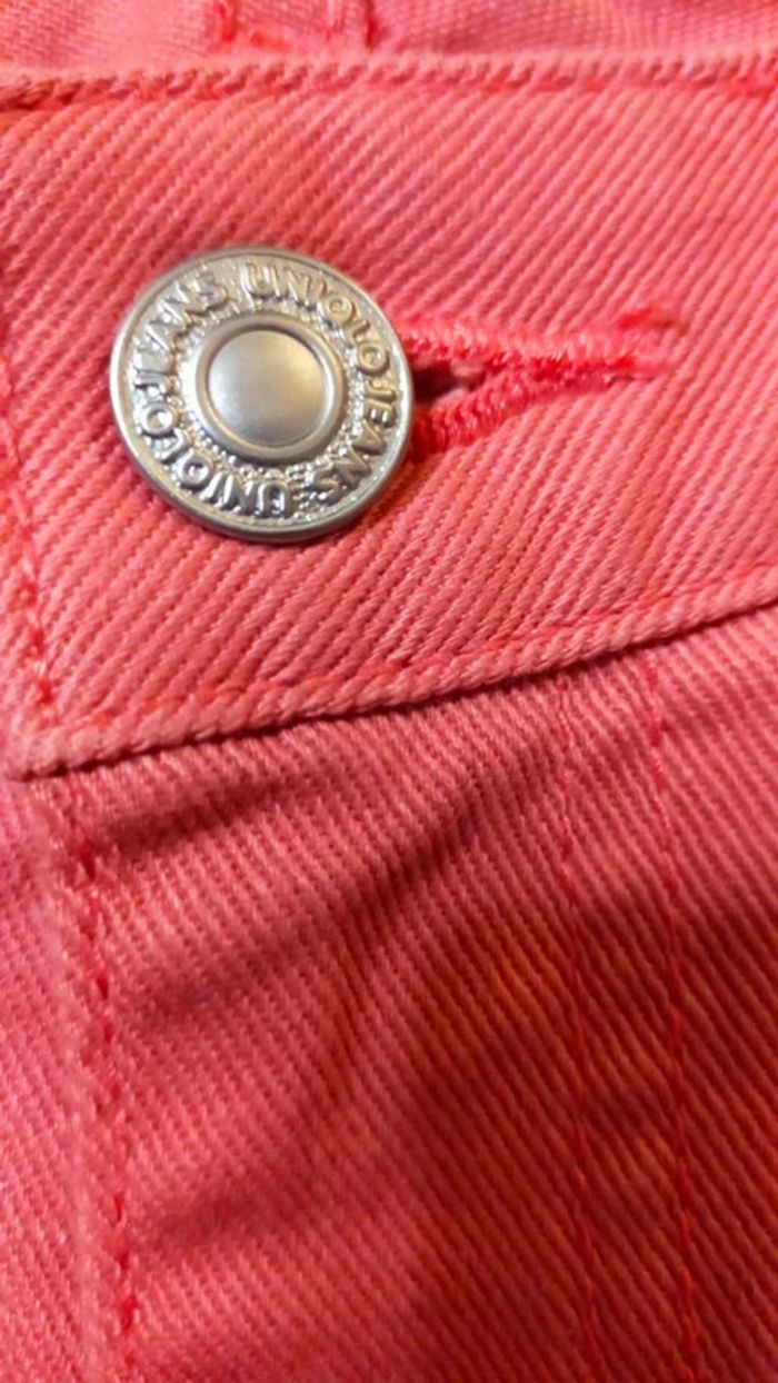 Jean rose Uniqlo, femme, Taille 38 - photo numéro 2