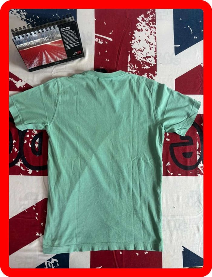 T-shirt Stone Island Junior taille xs vert menthe - photo numéro 7