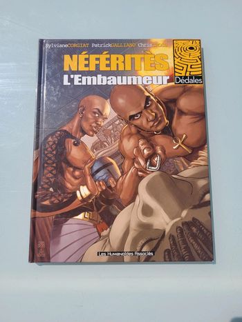 BD Néféritès, tome 1 , EO avec Ex-libris, collection Dédales