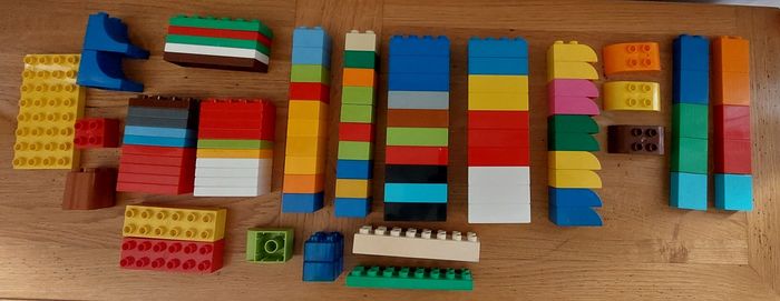 Lot de 100 legos duplo cubes de construction