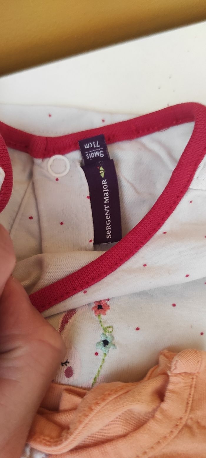 Lot 9 mois fille - photo numéro 5