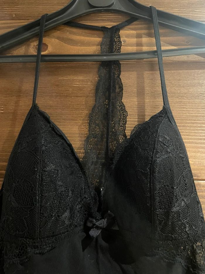 Nuissette noir undiz détail dentelle - photo numéro 2