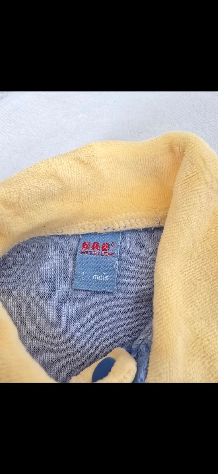 Pyjama bébé garçon 1 mois - photo numéro 5