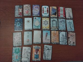 L ORACLE DE LA TRIADE 1ère édition 1992 rare avec son livre