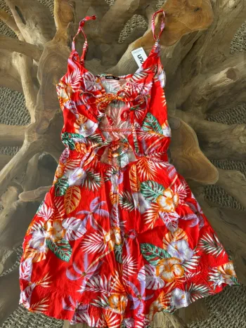 Combishort été légère femme Undiz fleurs