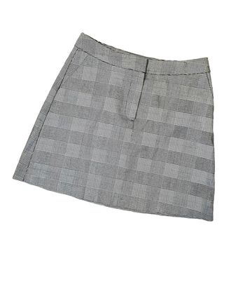 Jupe à carreaux noir et blanc Only taille 38 très bon état