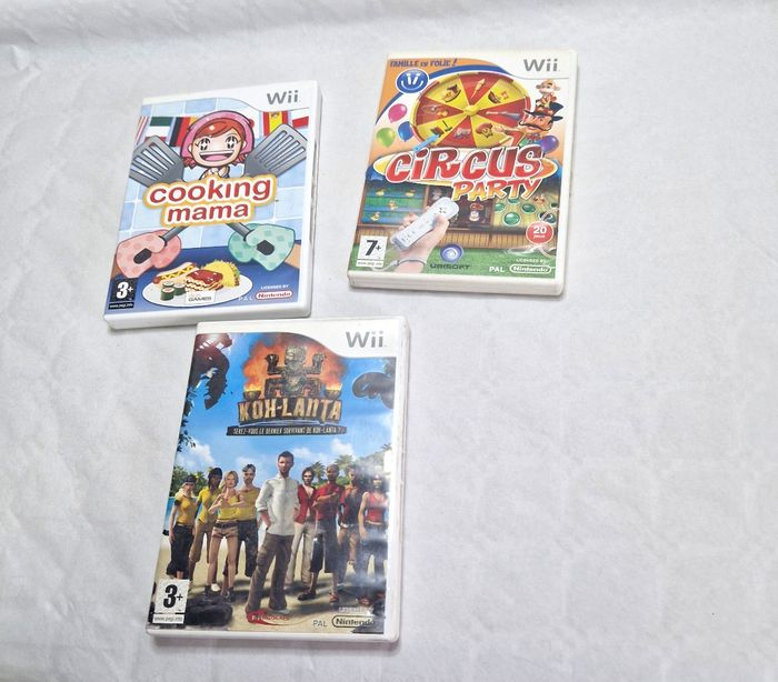 Lot jeux Nintendo Wii