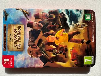 Tintin Les Cigares du Pharaon avec Steel Book - Edition Limitée - NEUF sous blister - Jeu Nintendo 