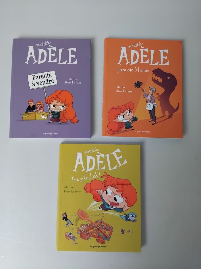 Mortelle Adèle BD Lot 7 Livres Bandes Dessinées 📚 - photo numéro 5