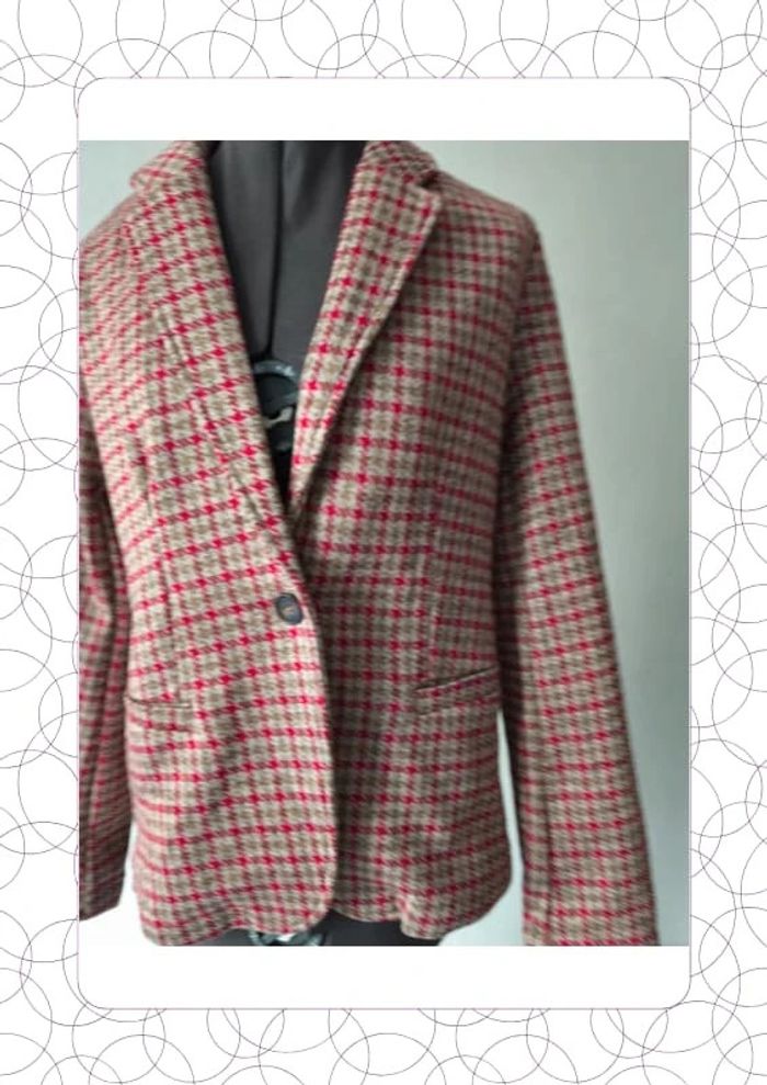 Veste a carreaux lands'end - photo numéro 4