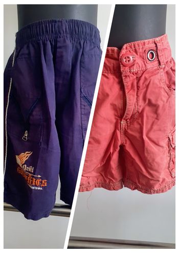Lot x2 5 ans short Okaidi