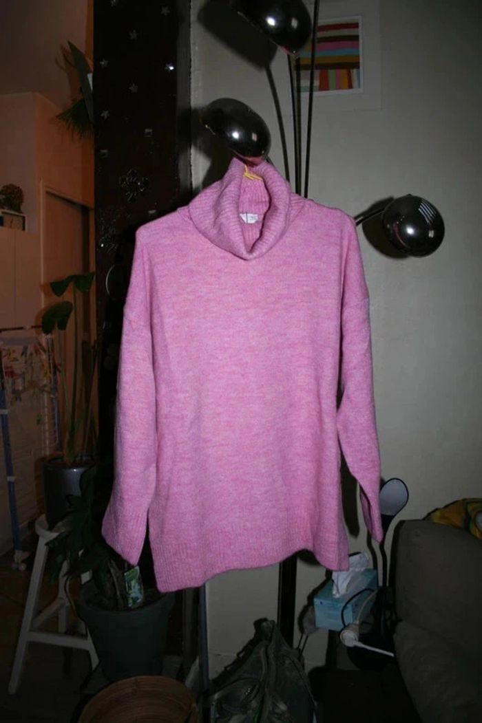 🌸👍Nouveauté 👍#Pull - over #oversize Taille 38 Tendance 2023 "Mango" 🌸 - photo numéro 3