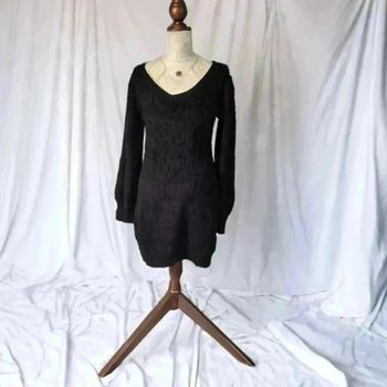 Robe pull noir 🌹40/42🌹