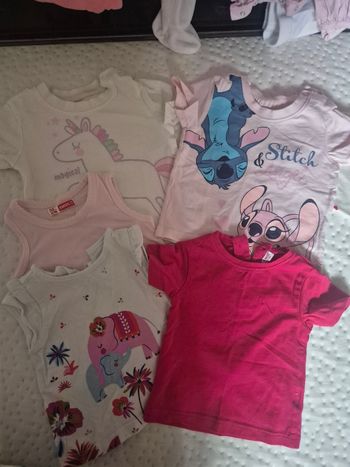 Lot de tee shirts dpam 3 mois