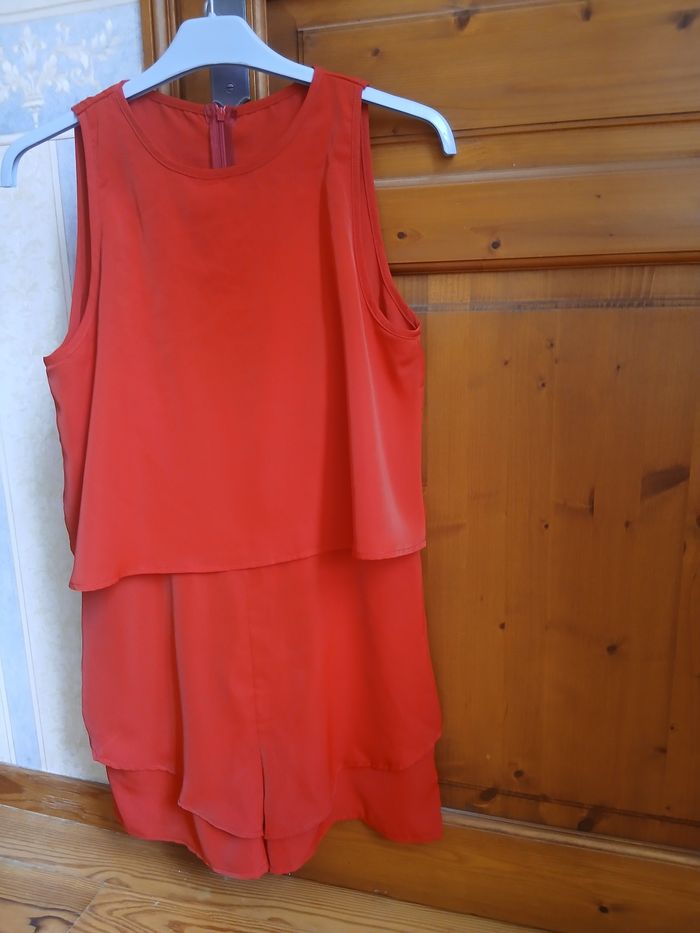 Combishort rouge