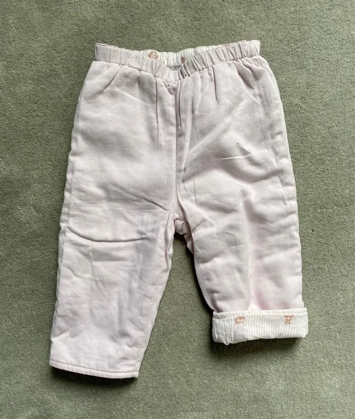 Pantalon molletonné - Cyrillus 9 mois - photo numéro 2