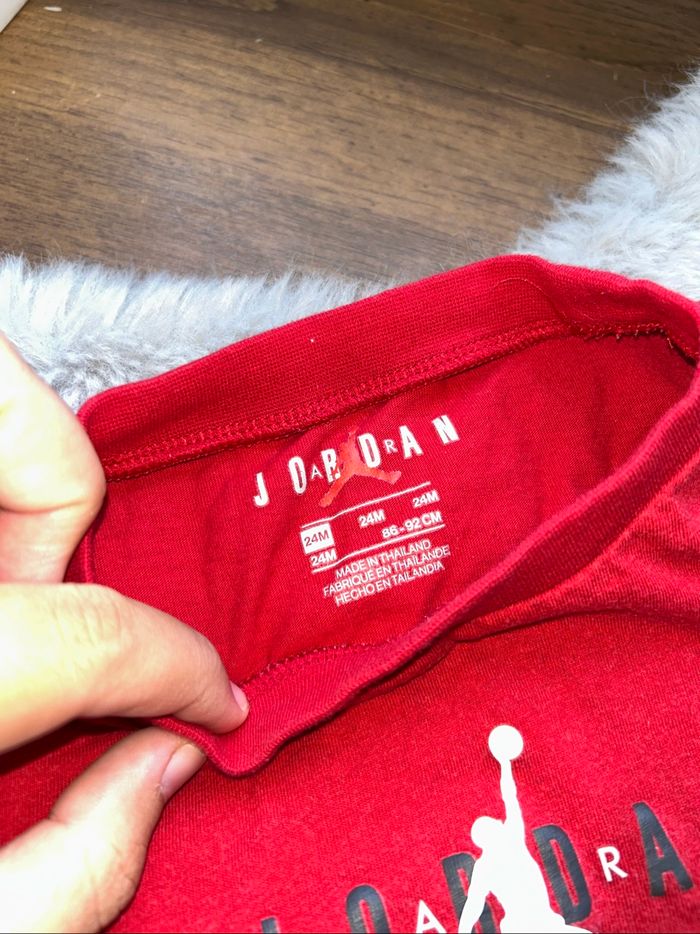 Ensemble short rouge et noir - 24 mois - Jordan - photo numéro 4