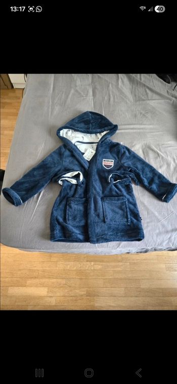 Peignoir enfant 3 ans