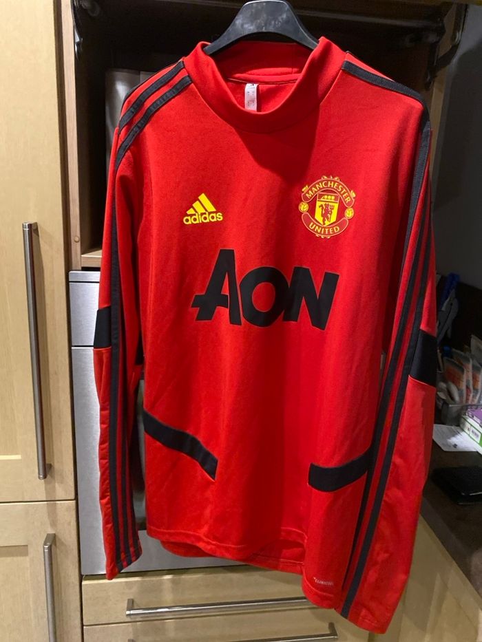 Haut entraînement, Adidas, Manchester United