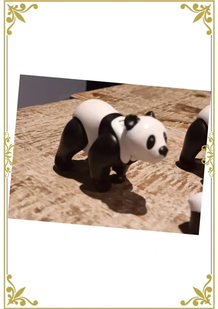Famille pandas playmobil - photo numéro 3