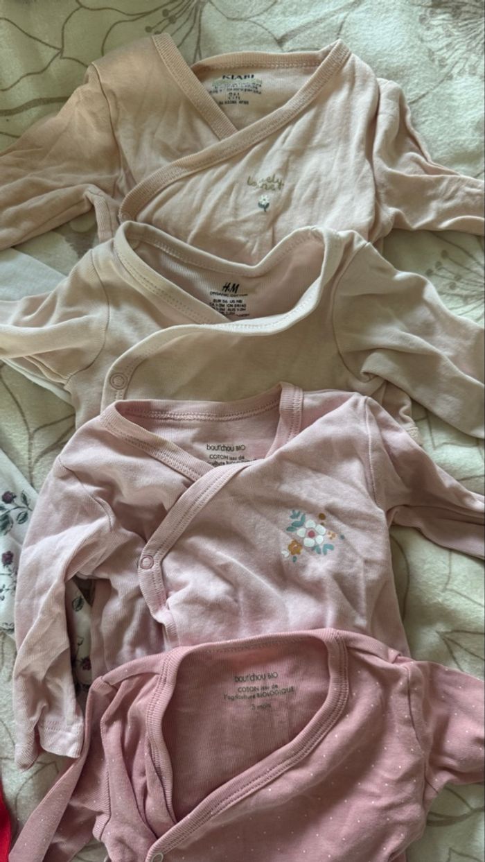 Body fille 3 mois (bodies) lot - photo numéro 3