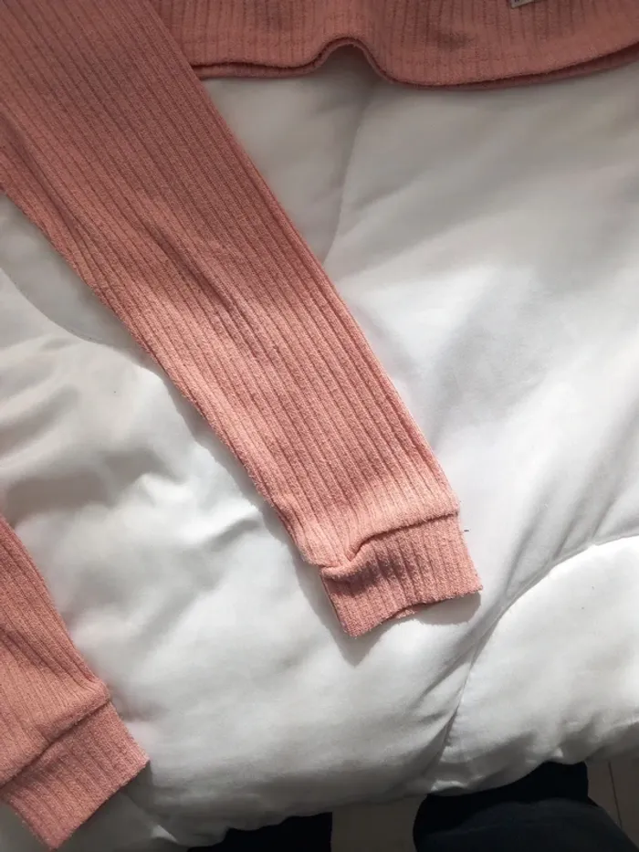 Ensemble maille côtelé taille 120 - photo numéro 4