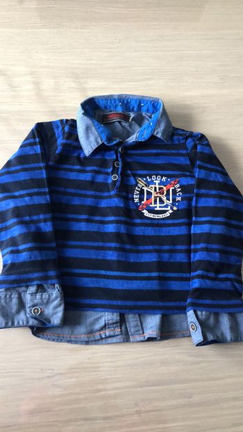 Polo chemise 2 en 1 Catimini