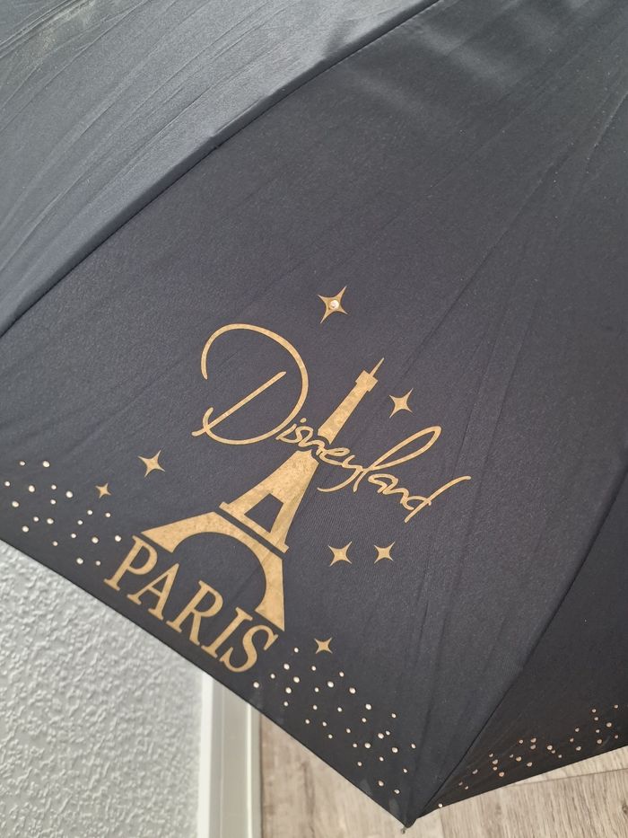Disney / Euro Disney / Disneyland Paris - Parapluie adulte - Noir avec strass - photo numéro 3