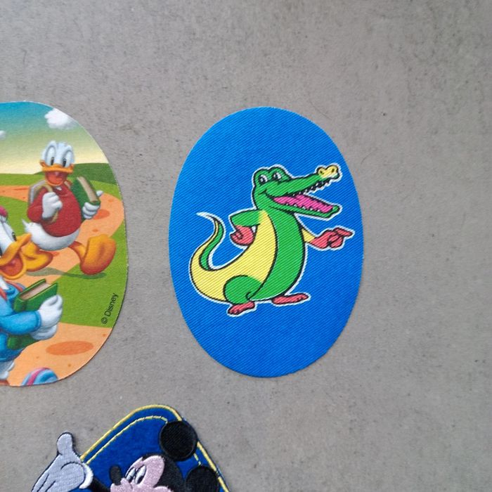 Lot de 3 patch thermocollant Disney Mickey Donald Daisy - photo numéro 3